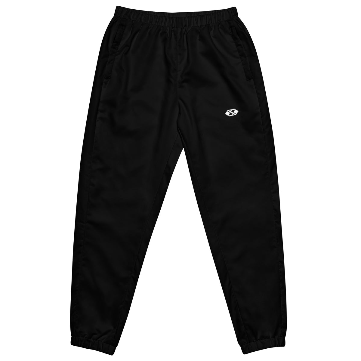 X-FUN STUDIO — Infra joggebukser — Onykssvart — sett forfra