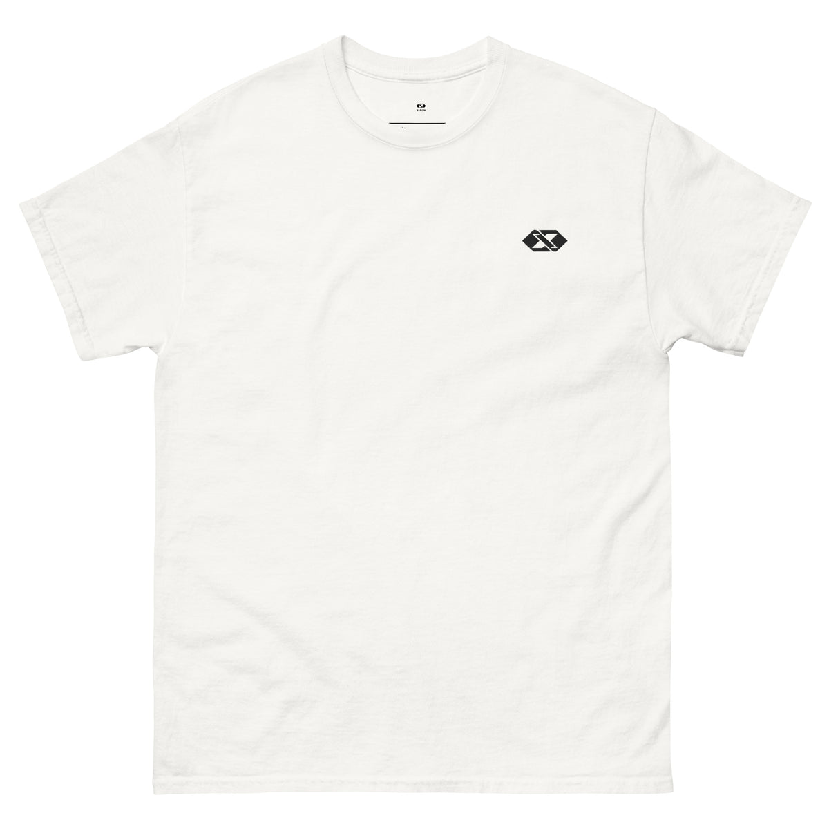 X-FUN STUDIO — Core γυναικείο T-shirt — Λευκό του Χιονιού — μπροστινή όψη