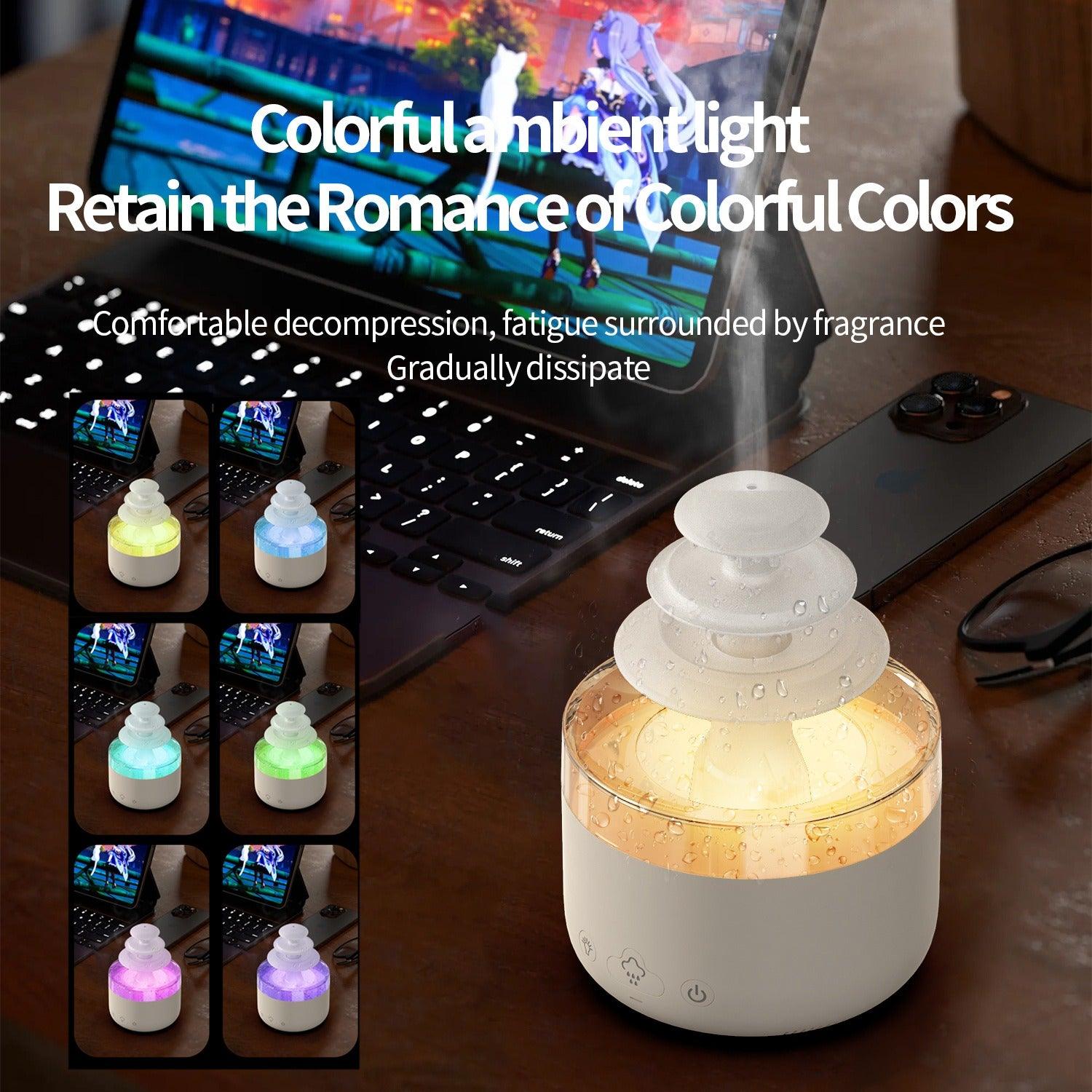 500ml USB Cloud Rain Diffuser