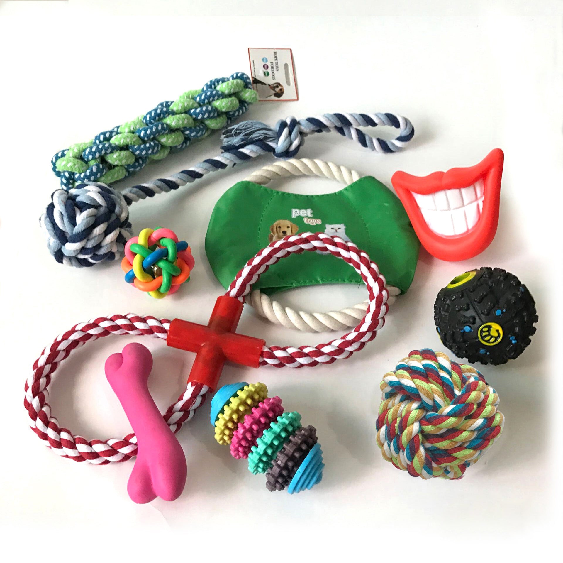 Dog toy set