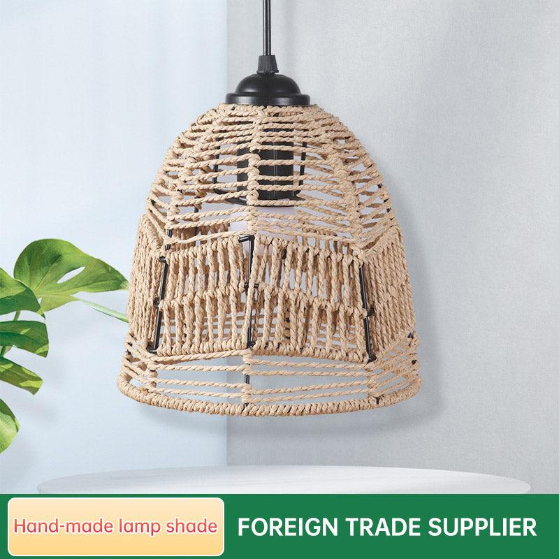 Elegant Chinese rattan lampshade