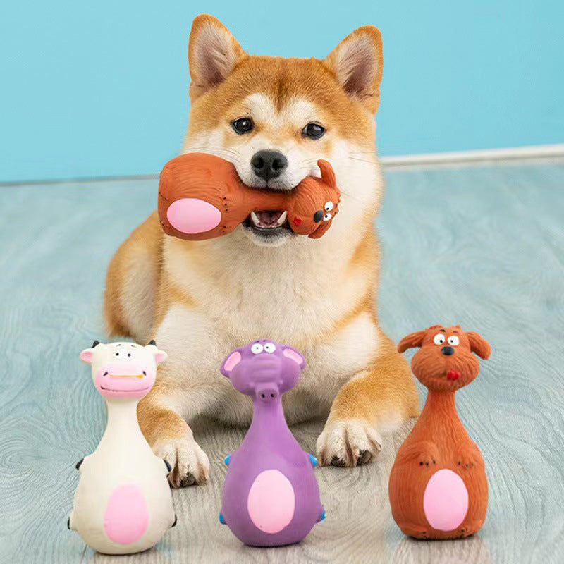 Dog toys: durable latex