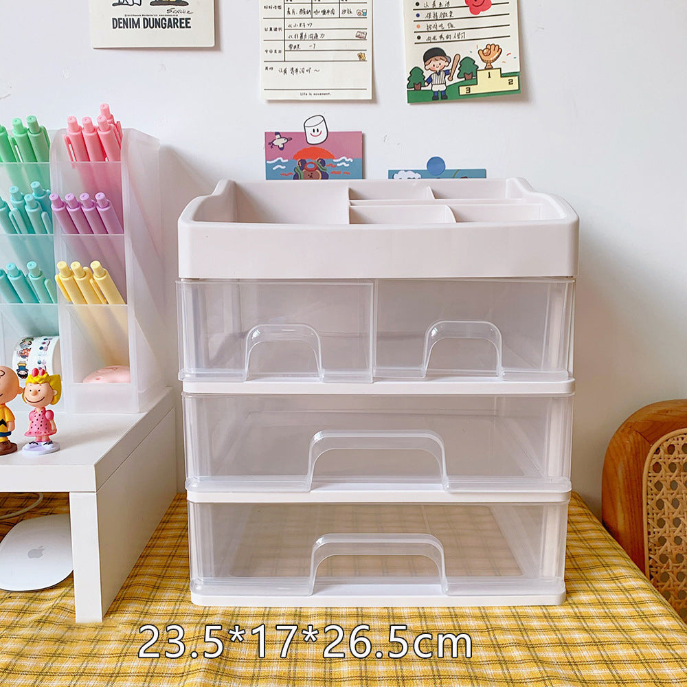 Plastic organizer with drawers