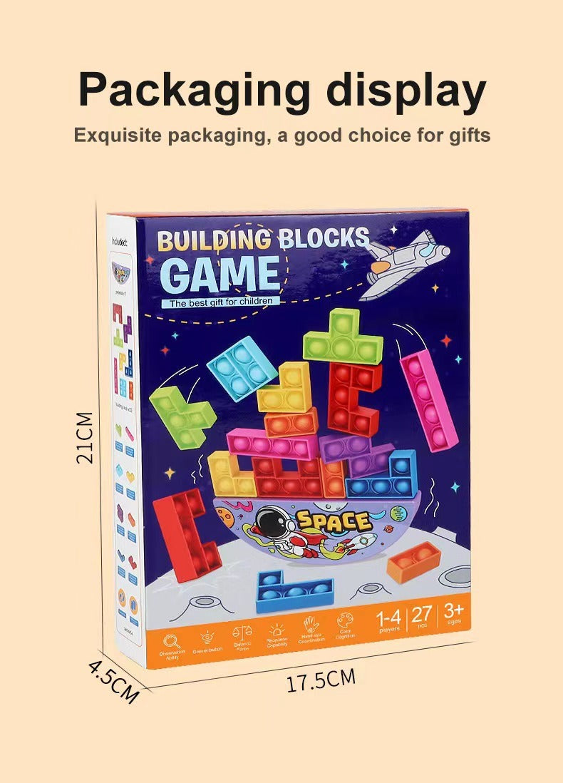 Rompecabezas de burbujas de Tetris para niños