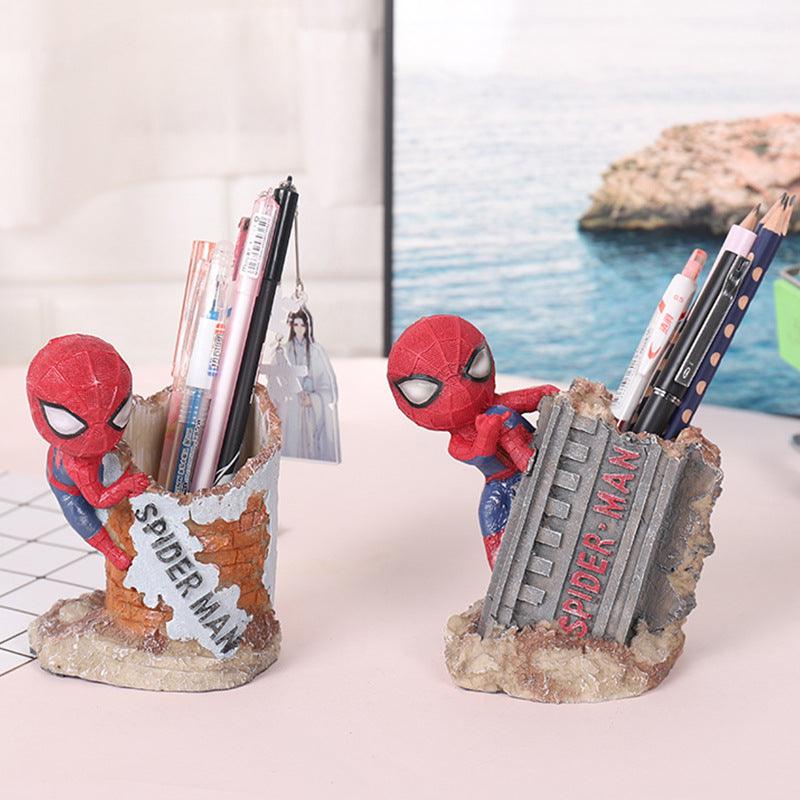 Spider-Man pen holder, round