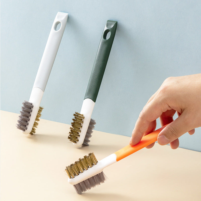 Détartrage de poêle avec brosse en acier