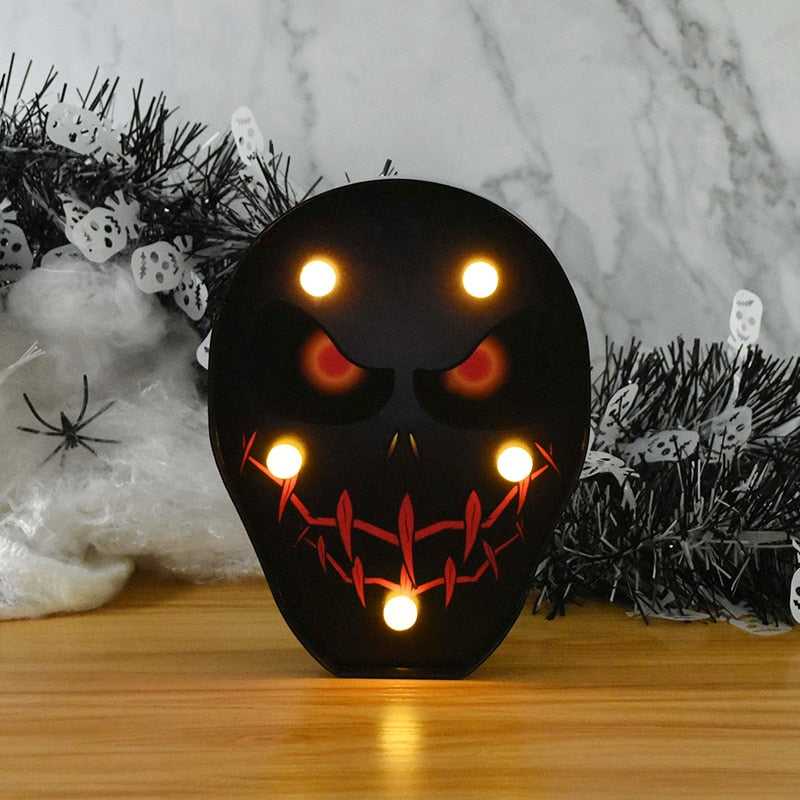 Decoración con lámpara LED para Halloween 