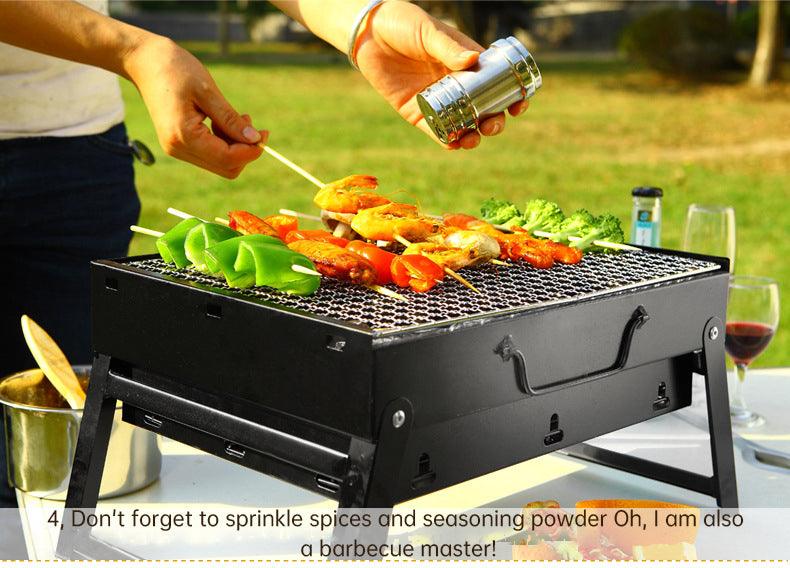 Folding Charcoal BBQ Grill