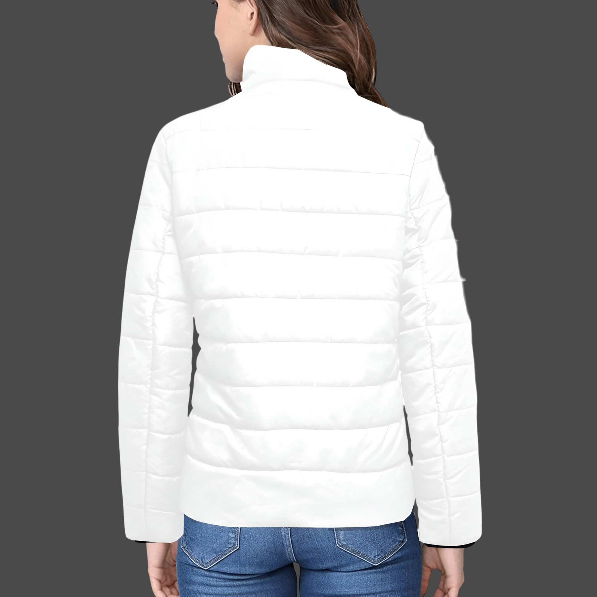 X-fun: Chaqueta elegante con cuello alto