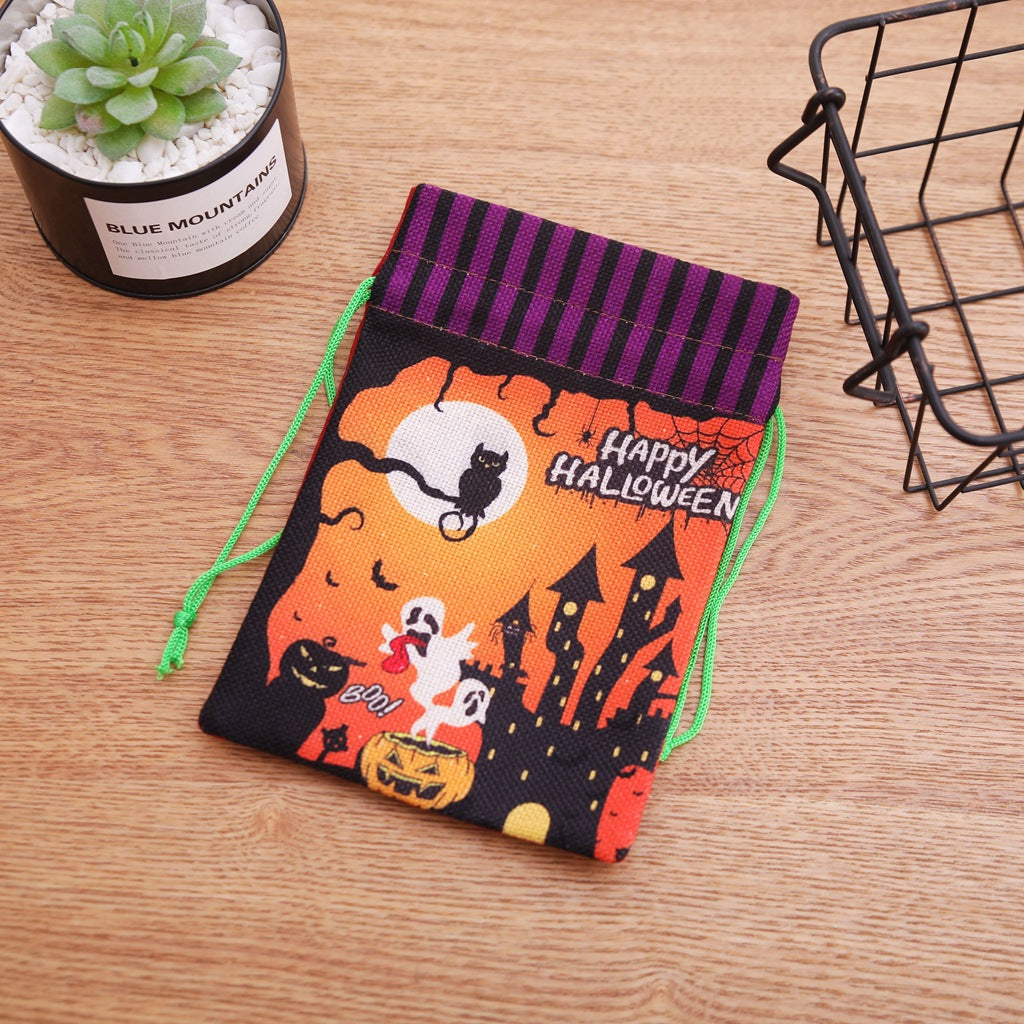 Sac citrouille d'Halloween pour enfants