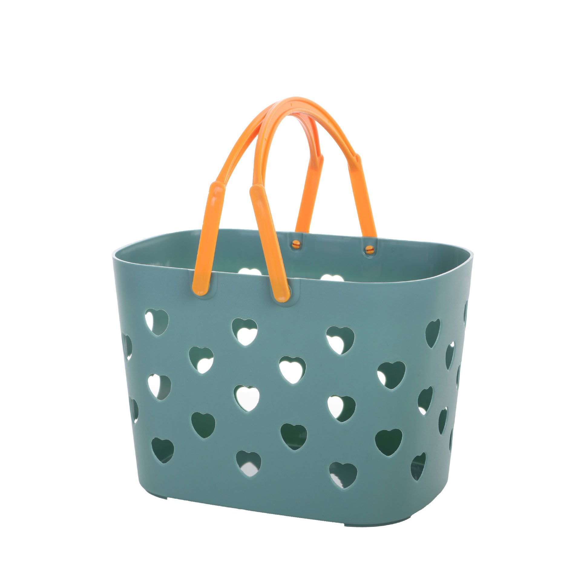 Bathroom Storage: Toiletries, Portable Clothes Basket, Hollow Bath Basket