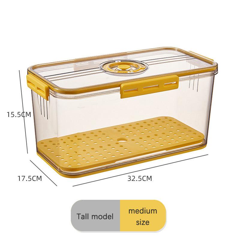 Large Clear Plastic Fridge Box