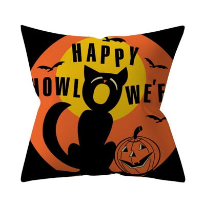 Housse de coussin Halloween 45x45