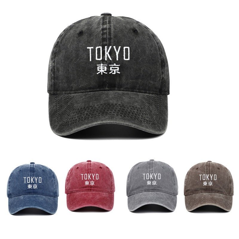 Casquette Tokyo brodée vintage