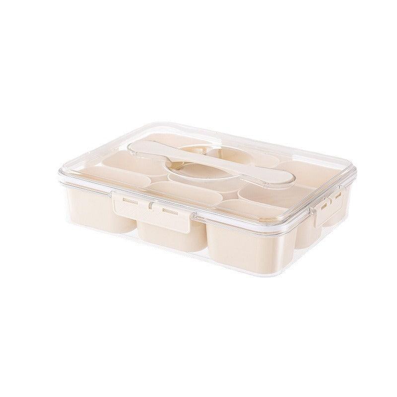 Snackle Box: Veggie Tray with Lid & Handle