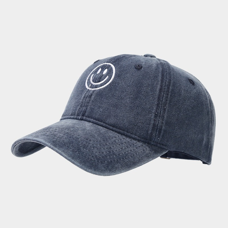 Bonita gorra unisex con cara sonriente