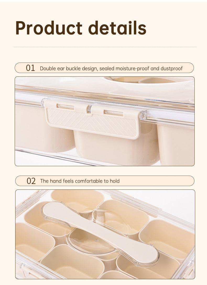 Snackle Box: Veggie Tray with Lid & Handle