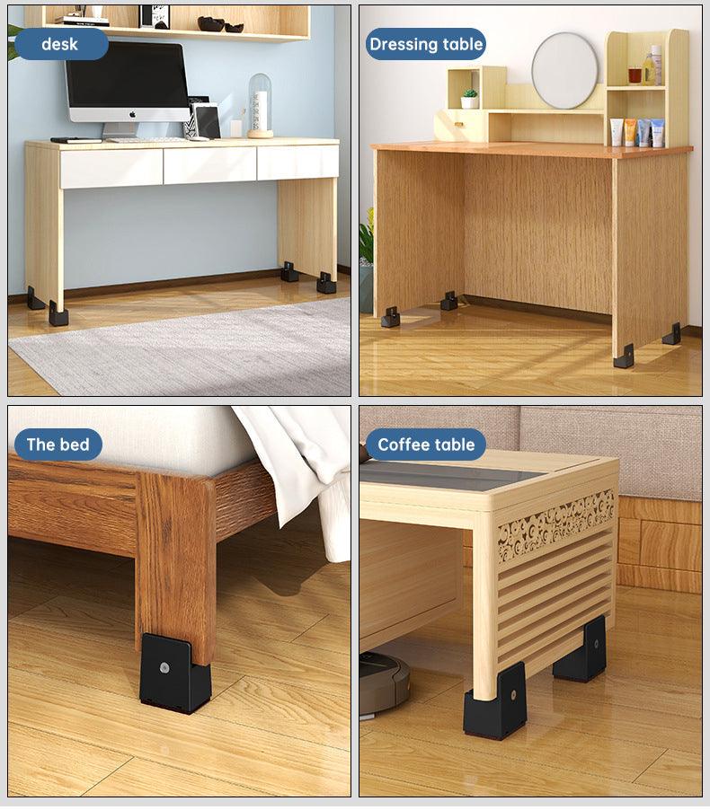 4 adjustable furniture pads