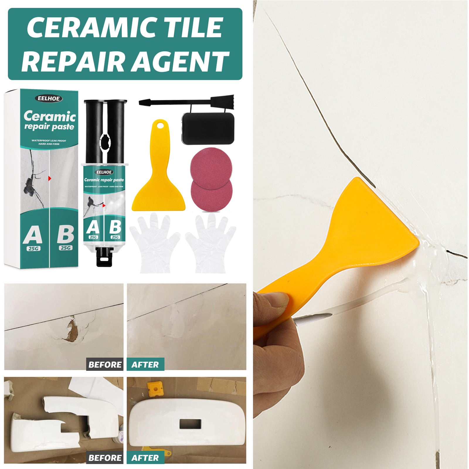 EELHOE Tile Repair Paste