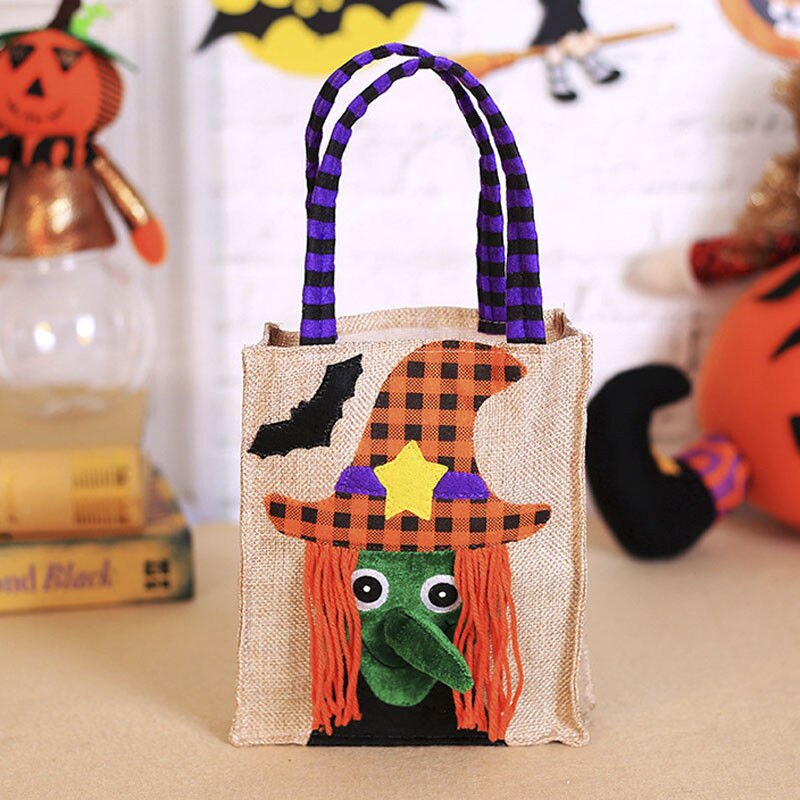 Halloween bag: pumpkin ghost