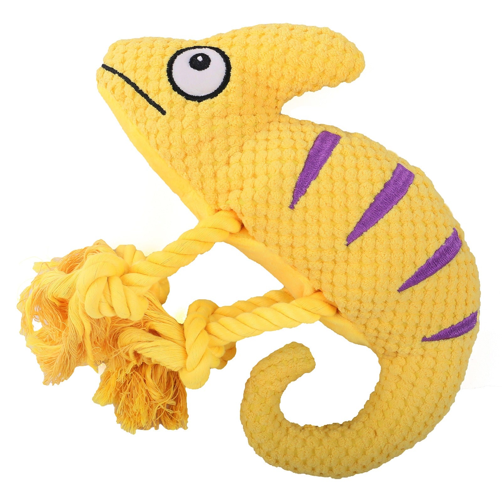 Jouet caméléon interactif en peluche