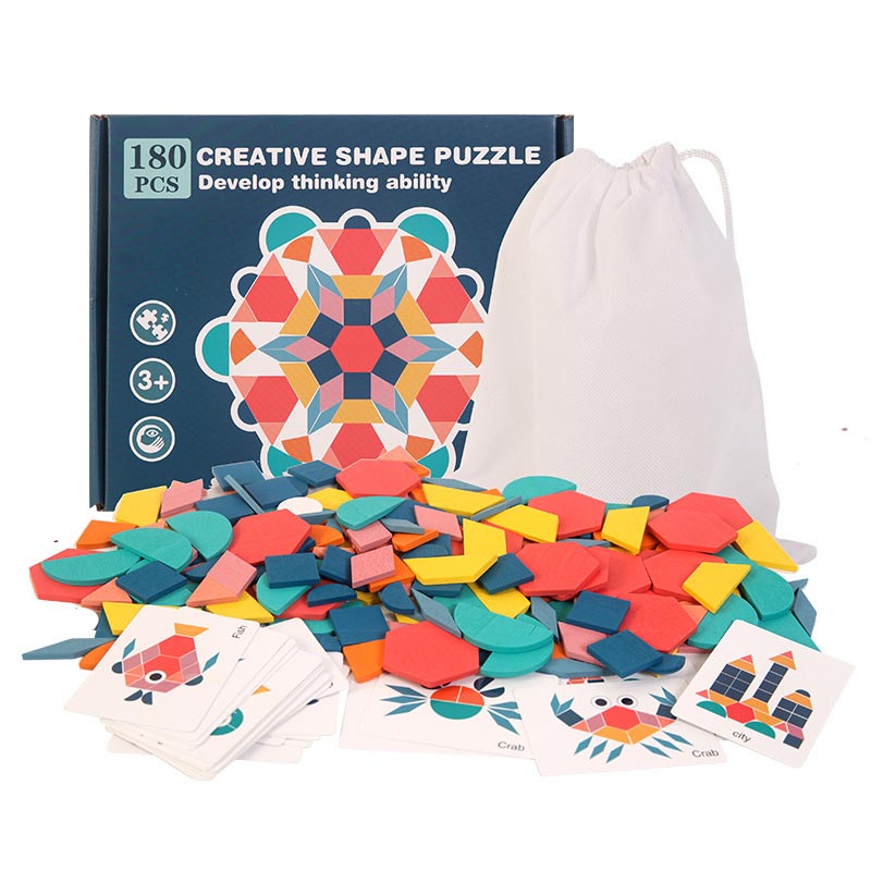 180-Piece Geometric Puzzle