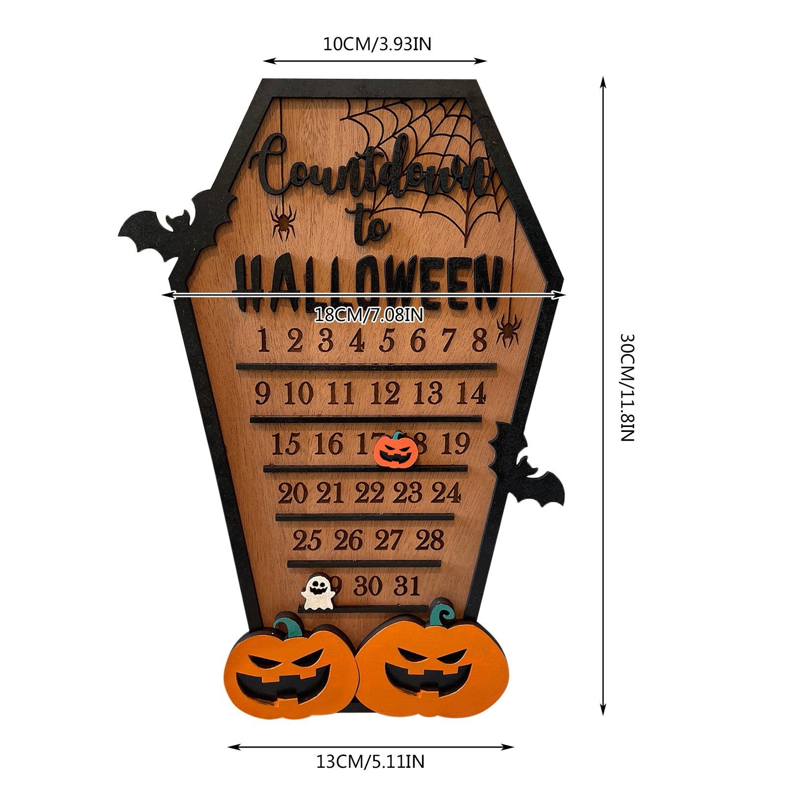 Wooden Halloween Decor