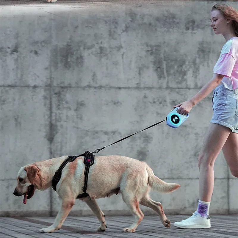 5M Retractable Leash w/ LED