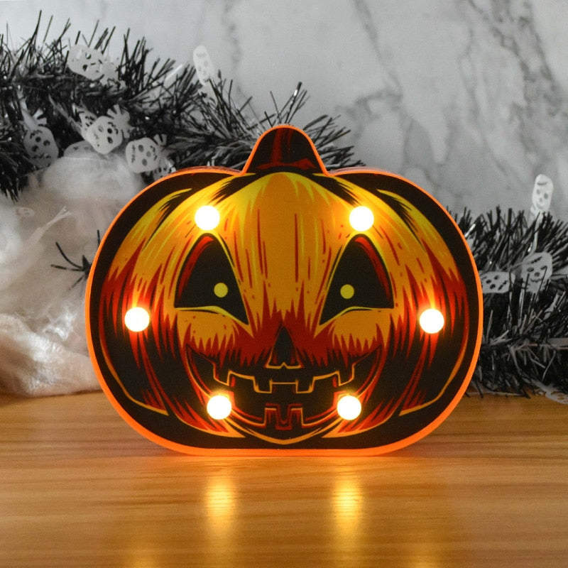 Décoration de lampe LED pour Halloween 