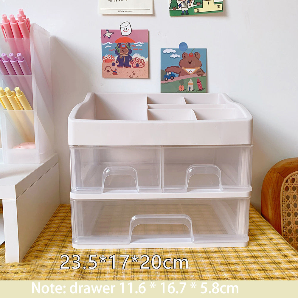 Plastic organizer with drawers