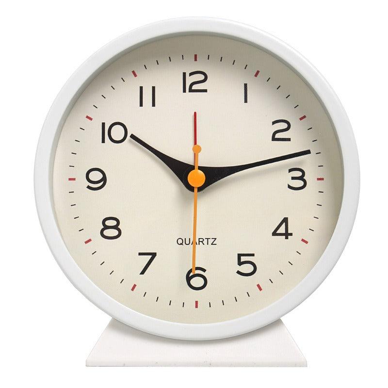 Minimalist metal alarm clock, small