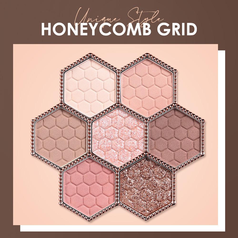 Honeycomb 12-Color Palette: Hexa, Star, Diamond, Natural