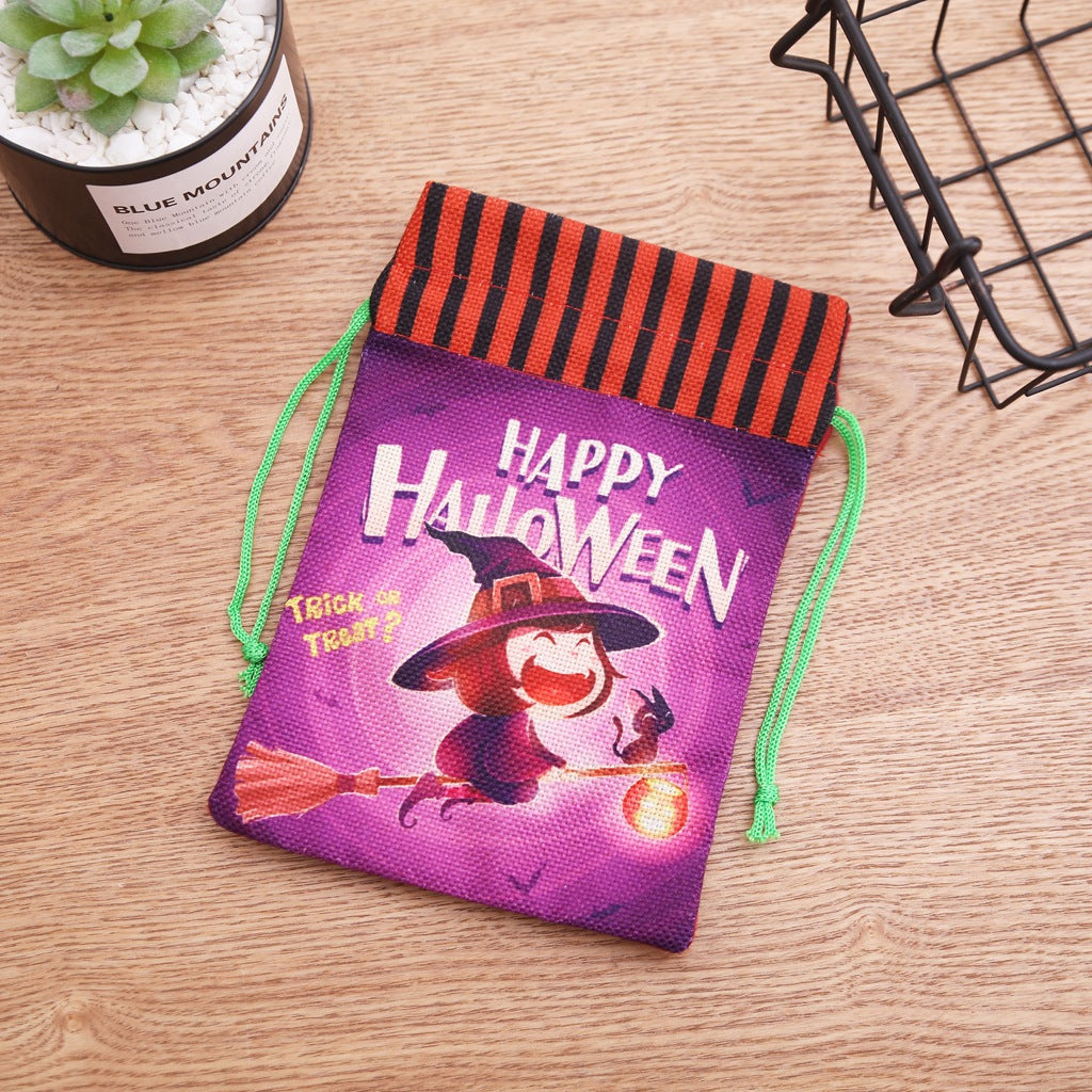 Sac citrouille d'Halloween pour enfants