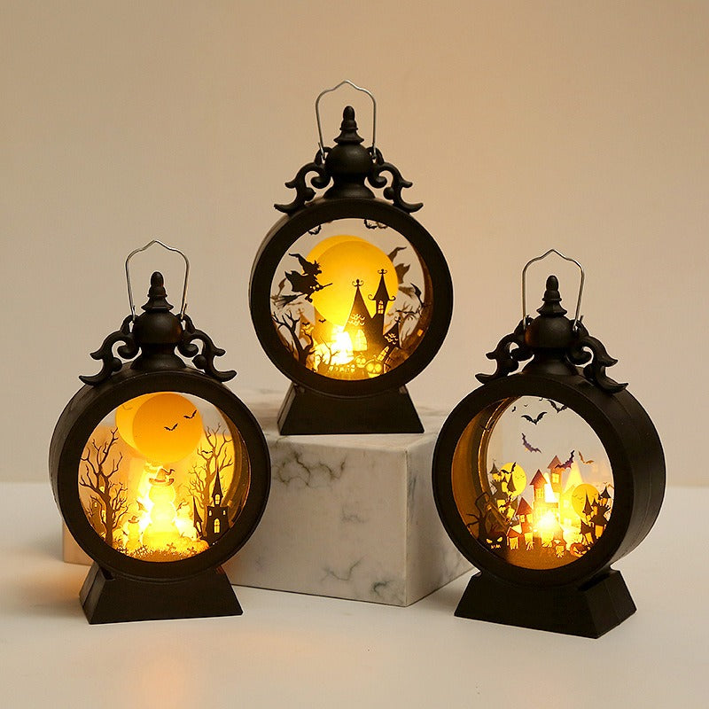 Retro Halloween LED Lantern