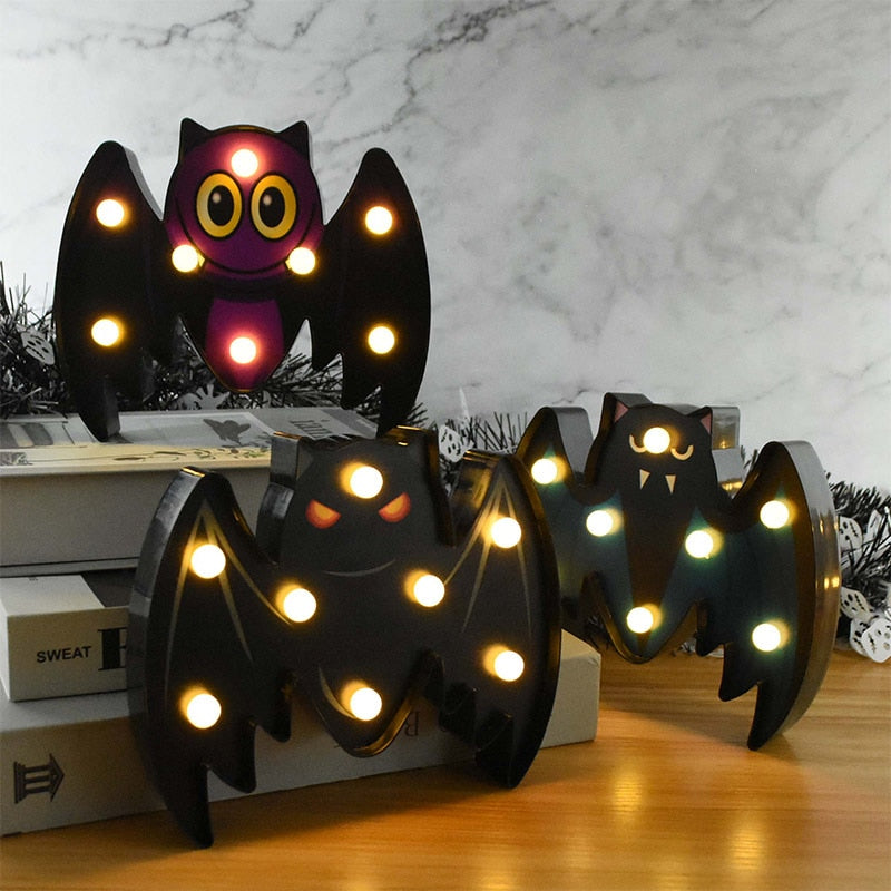 Décoration de lampe LED pour Halloween 