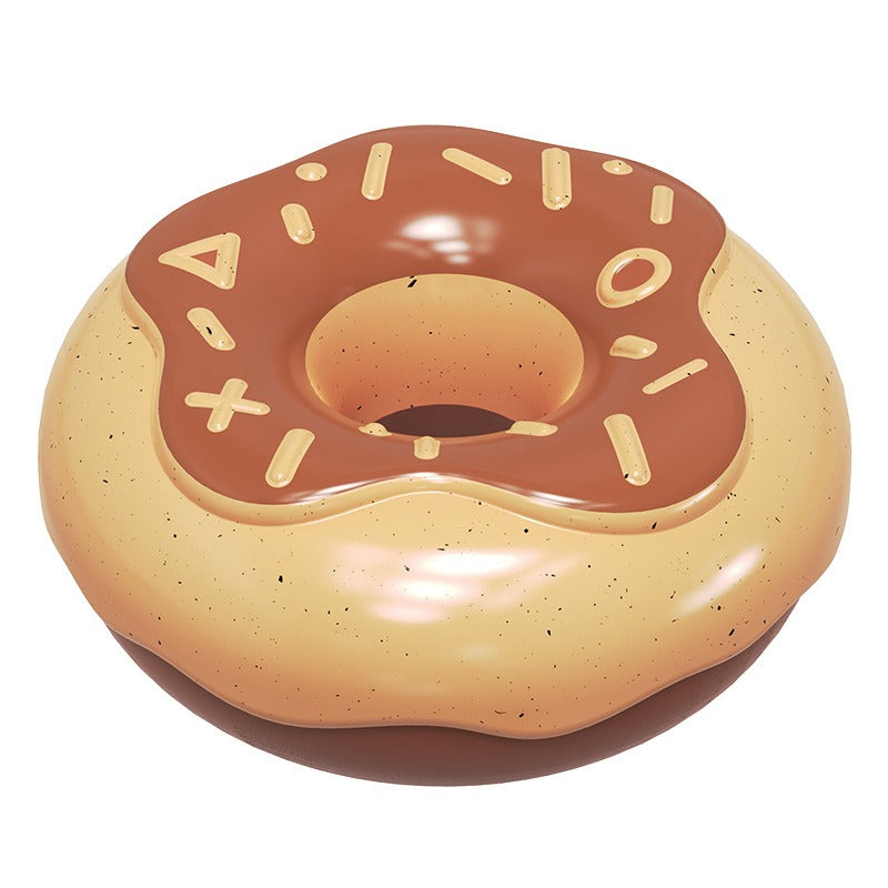 Donut Dog Toy with Teeth Cleaner