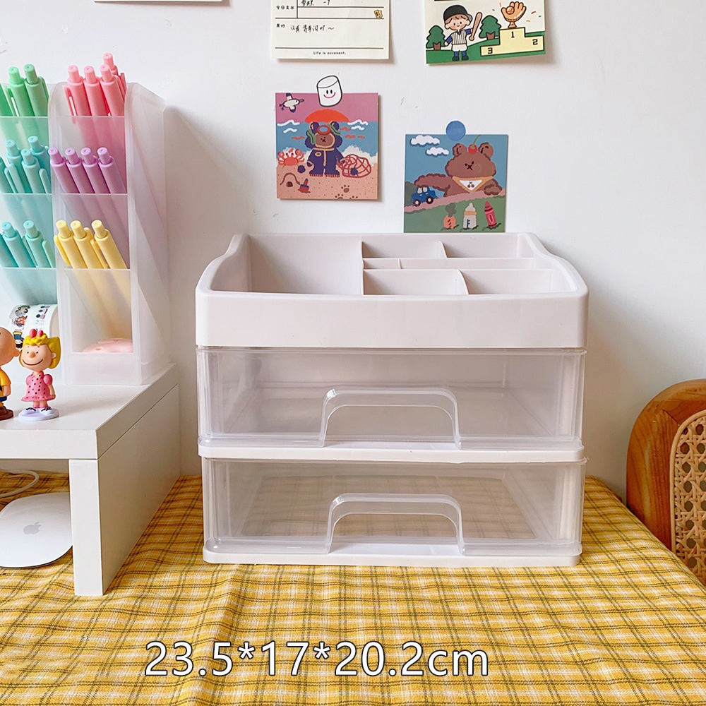 Plastic organizer with drawers