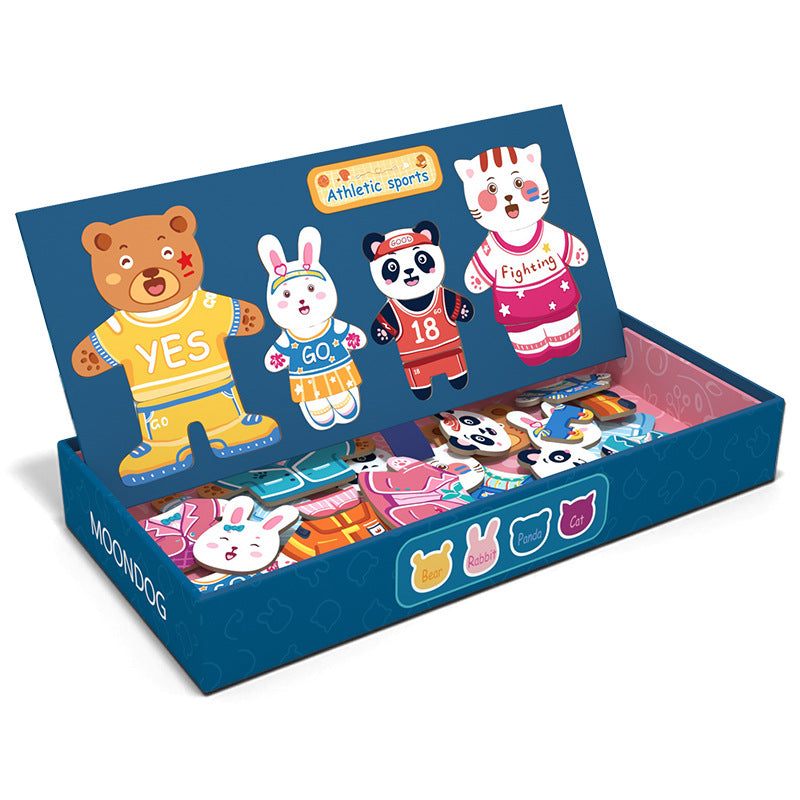 3D Educational Bear Puzzle