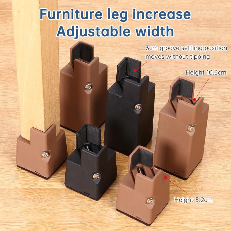 4 adjustable furniture pads