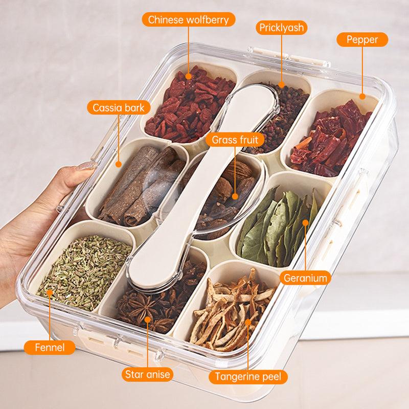 Snackle Box: Bandeja para verduras con tapa y asa