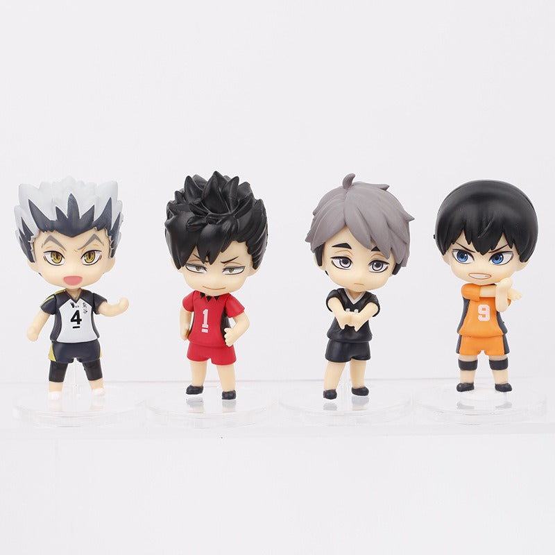 8 figurines Haikyuu