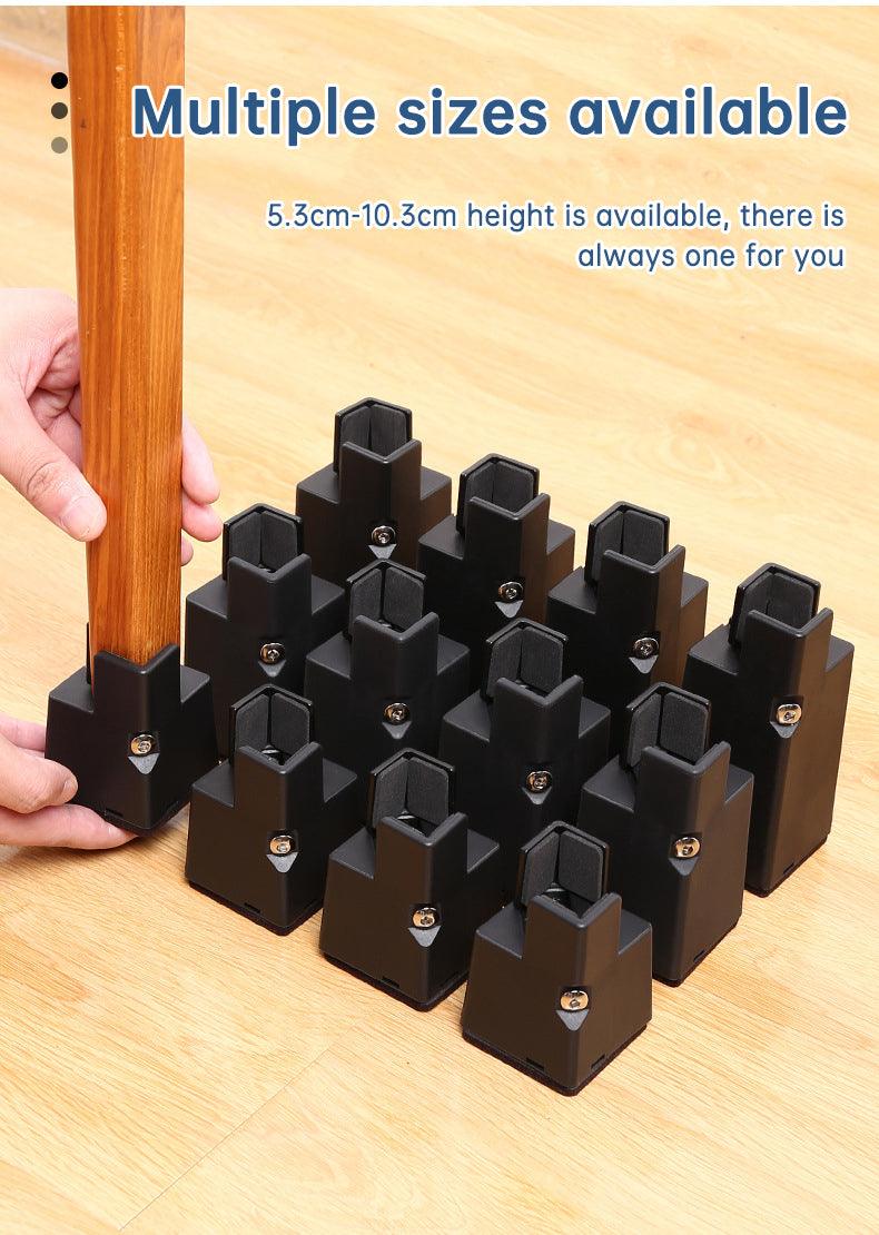 4 adjustable furniture pads