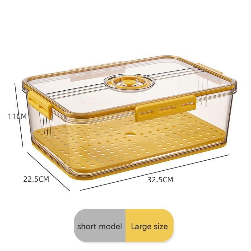 Large Clear Plastic Fridge Box