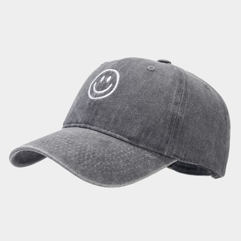 Cute unisex smiley cap