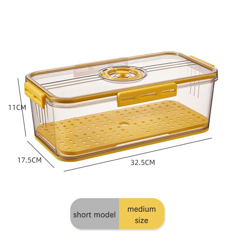 Large Clear Plastic Fridge Box