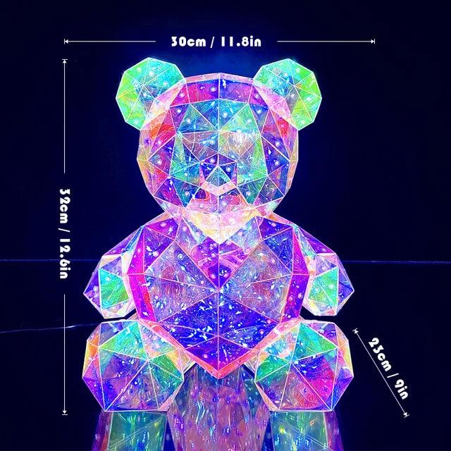 Oso de peluche luminoso LED