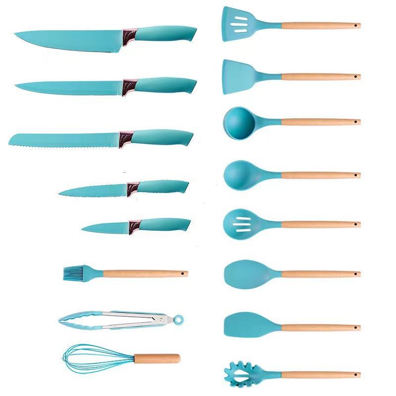 19-Piece Silicone Set, Non-Stick