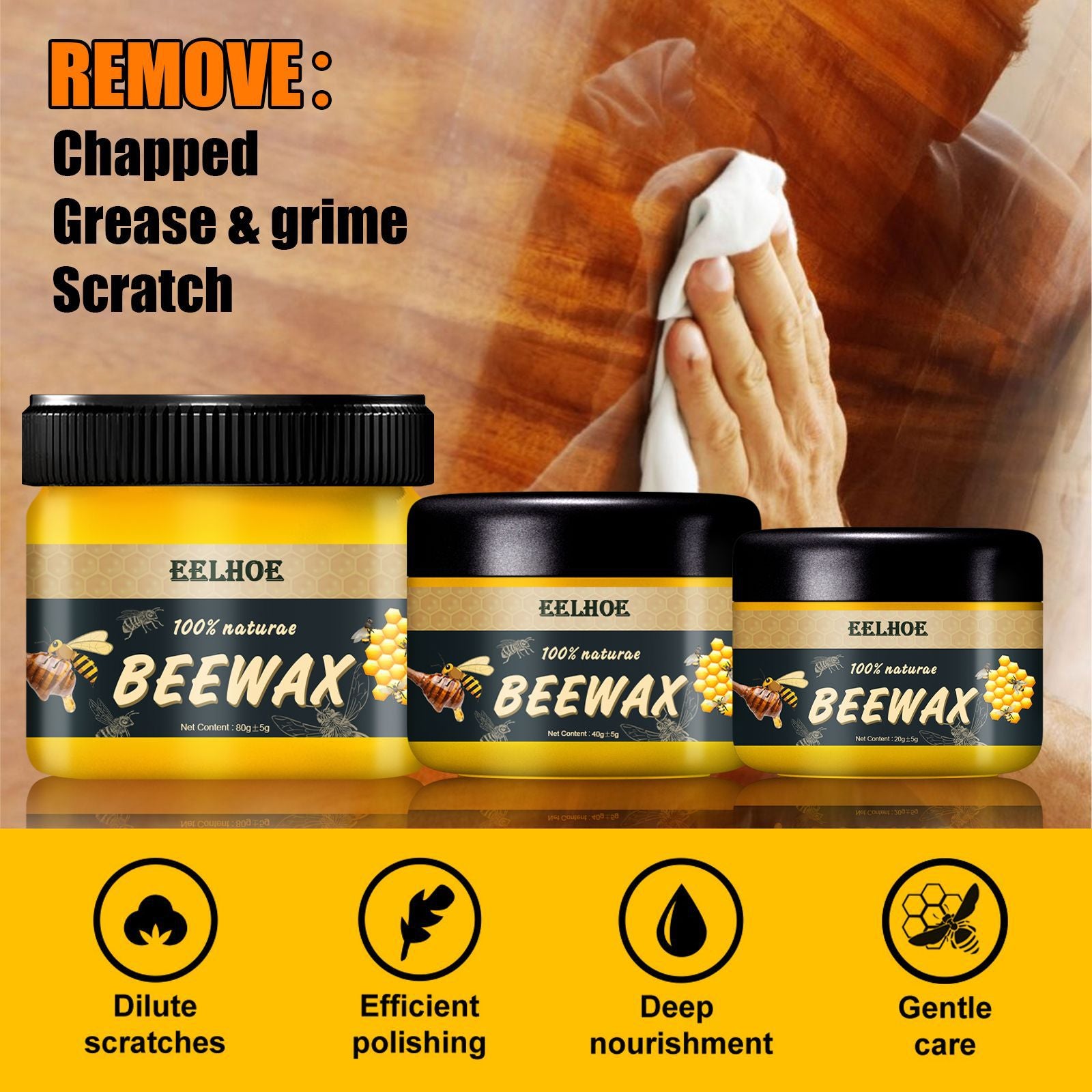 Pro Beeswax Wood Polish