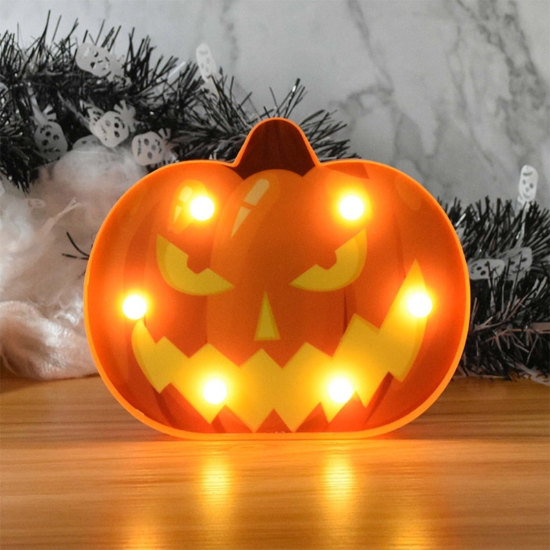 Decoración con lámpara LED para Halloween 