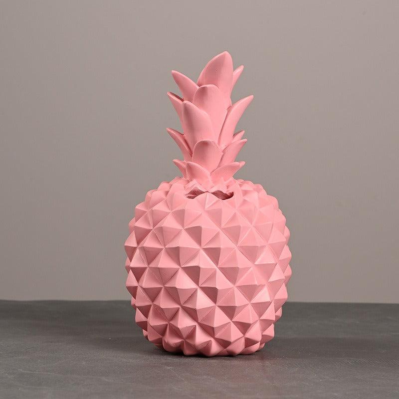 Pineapple coin storage jar decoration resin